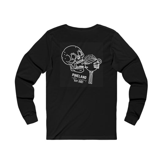 Dead Without Coffee Pineland Long-Sleeve Shirt